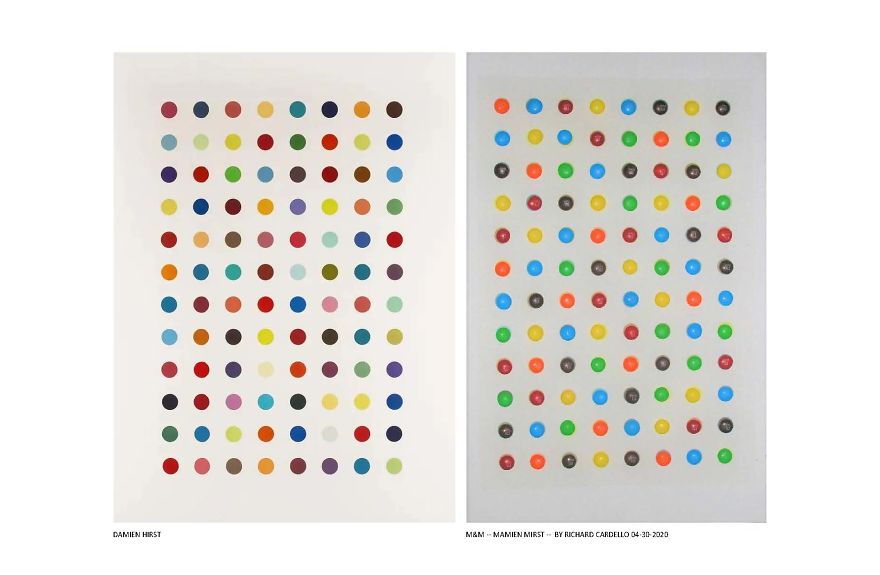 Damien Hirst To M&ms By R Cardello Damien Hirst To M&ms By R Cardello