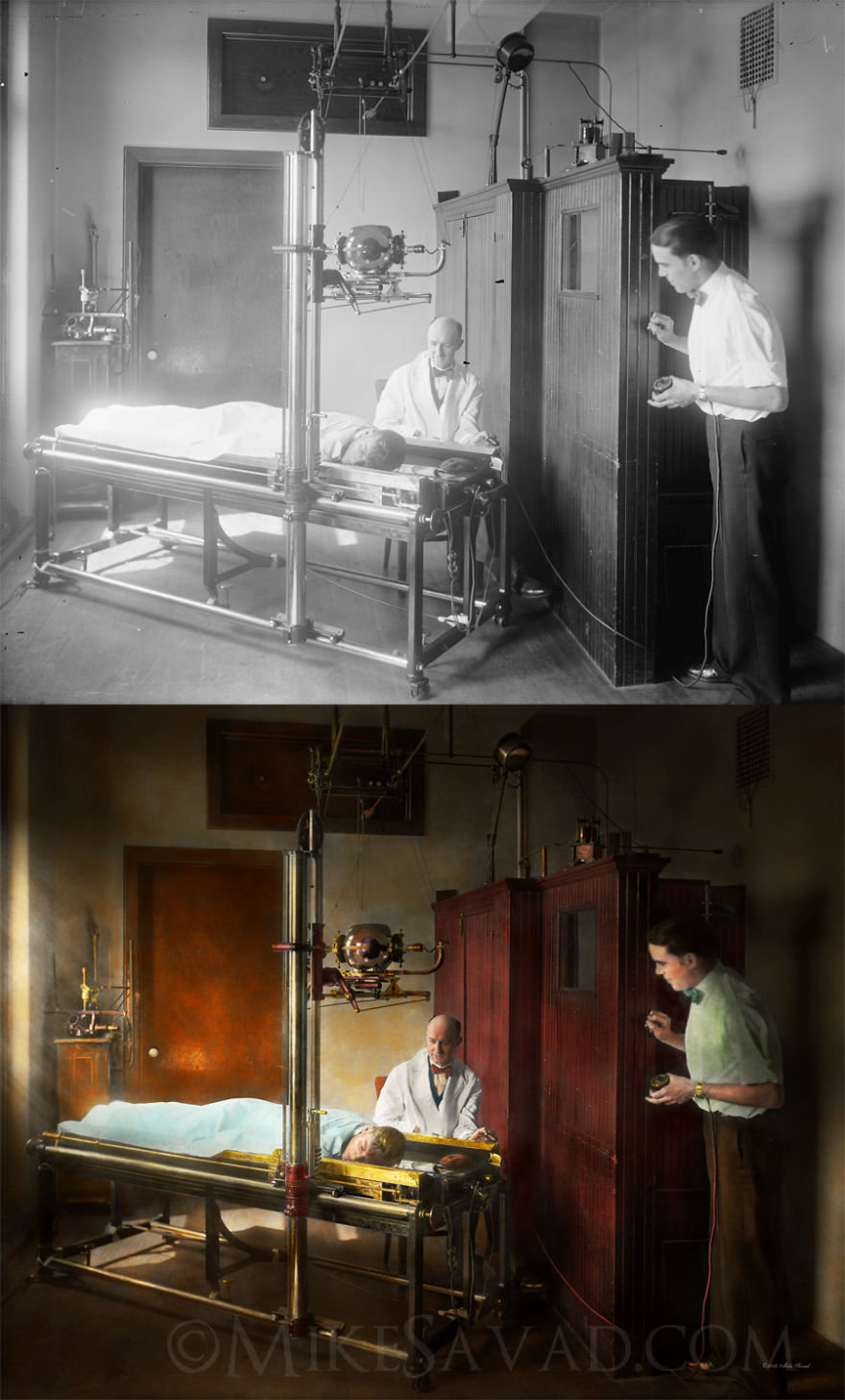 Colorized Medical Pictures (14 Pictures)
