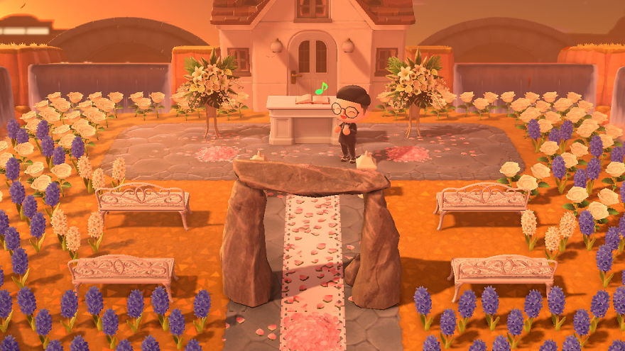 My Animal Crossing Wedding Island