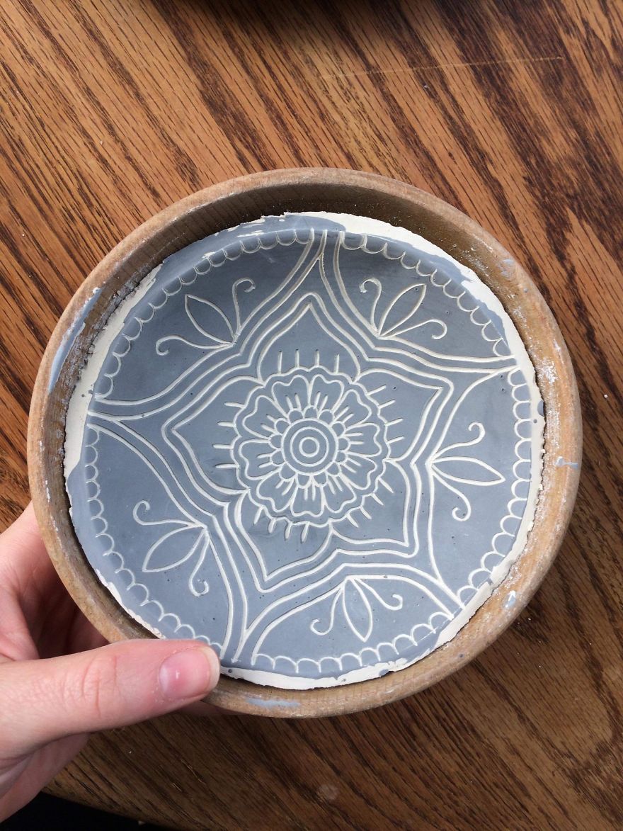 I Experimented With Sgraffito Instead Of Drawing And These Were The Results