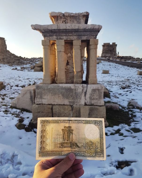 I Traveled Across Lebanon To Match Old Banknotes To Their Actual Locations I Traveled Across Lebanon To Match Old Banknotes To Their Actual Locations