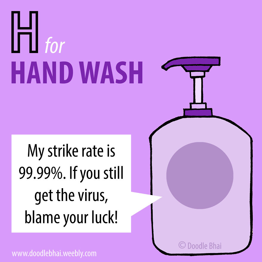 H For Hand Wash