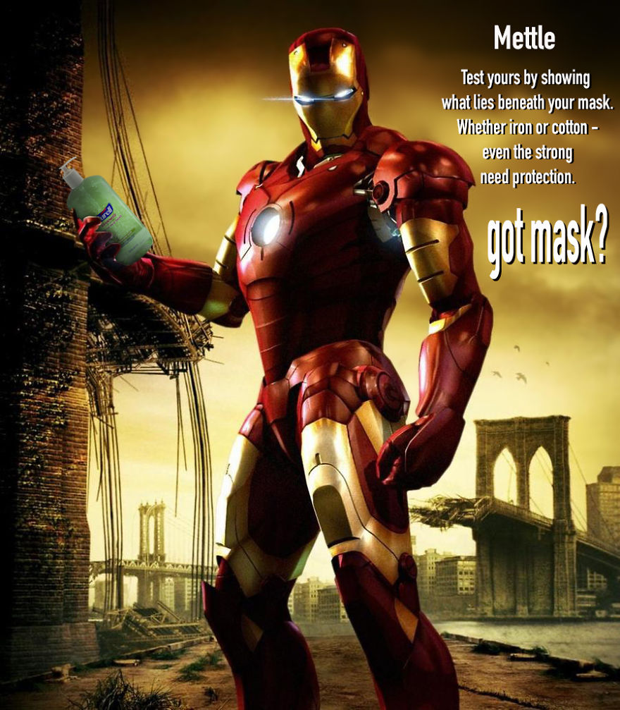 I Create Spoof Ads Supporting The Use Of Masks I Create Spoof Ads Supporting The Use Of Masks