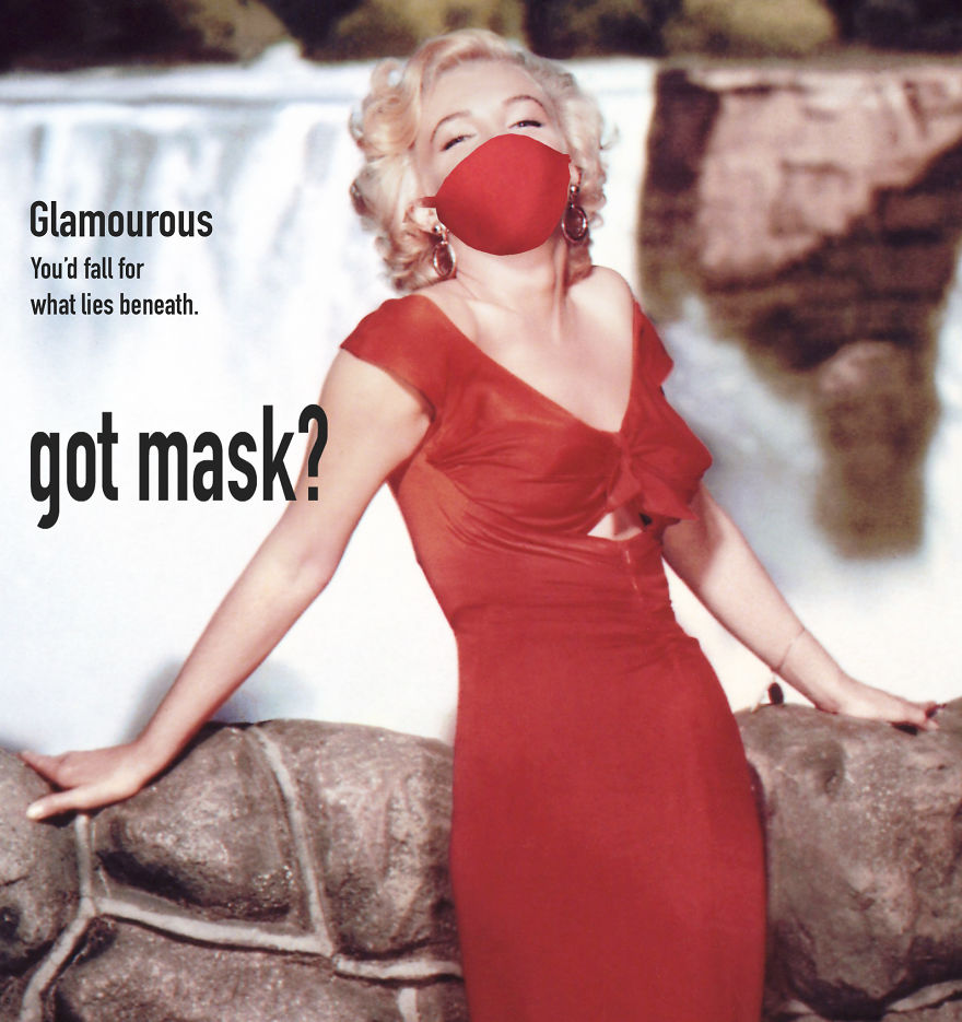 I Create Spoof Ads Supporting The Use Of Masks I Create Spoof Ads Supporting The Use Of Masks