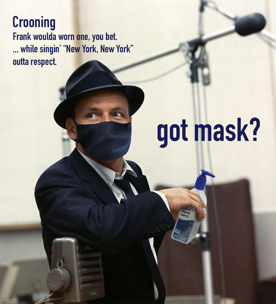 I Create Spoof Ads Supporting The Use Of Masks I Create Spoof Ads Supporting The Use Of Masks