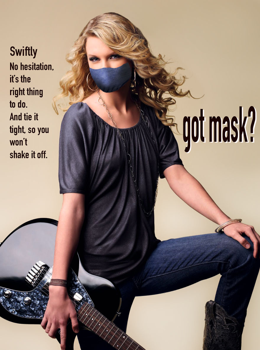 I Create Spoof Ads Supporting The Use Of Masks I Create Spoof Ads Supporting The Use Of Masks