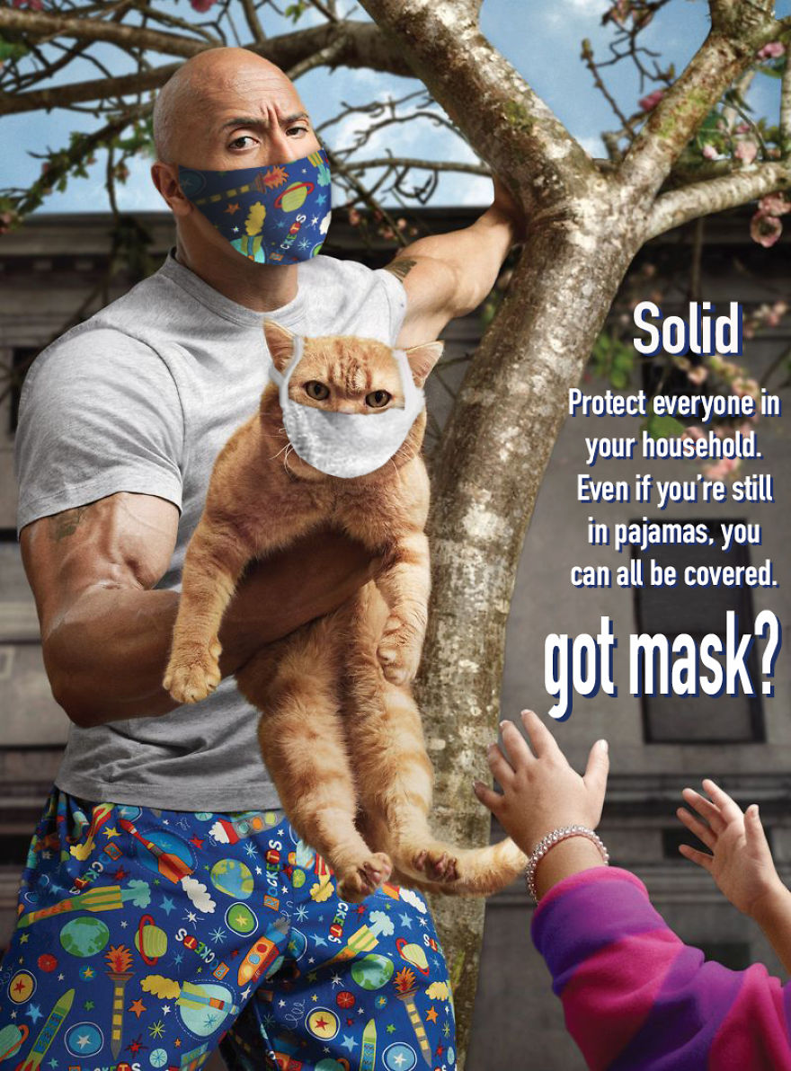 I Create Spoof Ads Supporting The Use Of Masks I Create Spoof Ads Supporting The Use Of Masks