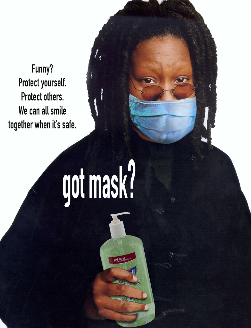 I Create Spoof Ads Supporting The Use Of Masks I Create Spoof Ads Supporting The Use Of Masks