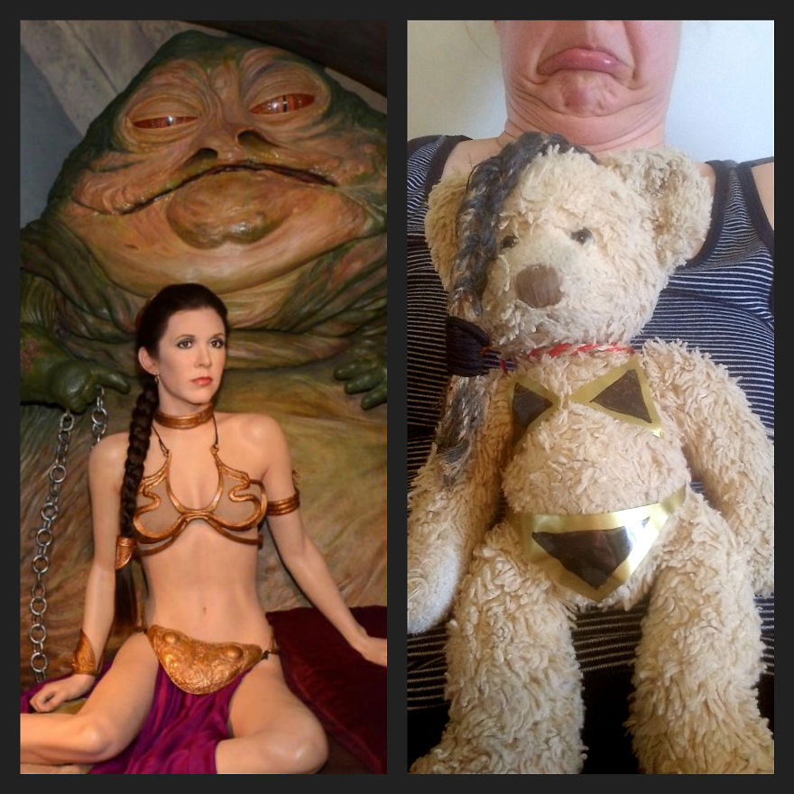 I Recreated Famous Movie Scenes With My Teddy