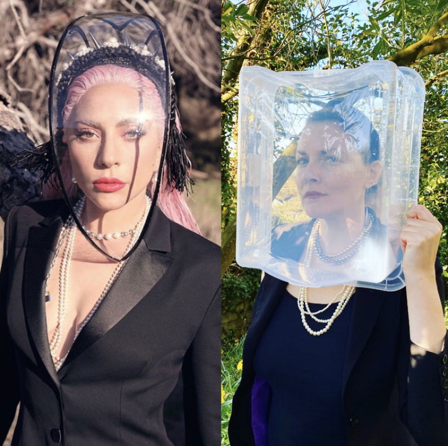I Recreated The Latest Lady Gaga Photoshoot With Household Objects While In Self Isolation (4 Pics) I Recreated The Latest Lady Gaga Photoshoot With Household Objects While In Self Isolation (4 Pics)