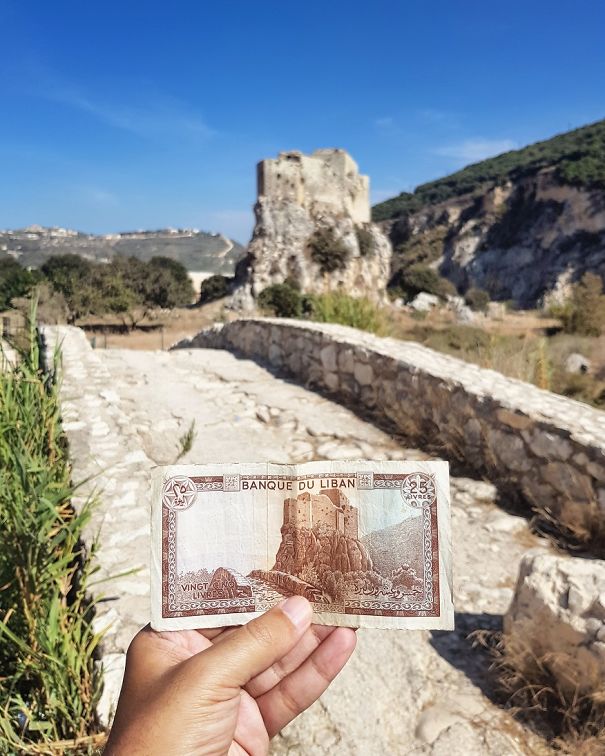 I Traveled Across Lebanon To Match Old Banknotes To Their Actual Locations I Traveled Across Lebanon To Match Old Banknotes To Their Actual Locations