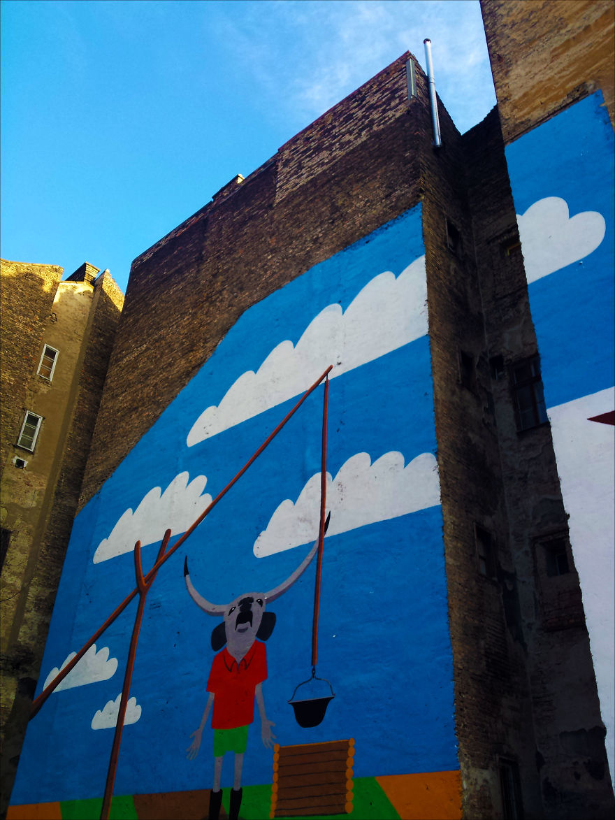 I Walked Through Disneyland For Street Art In Budapest