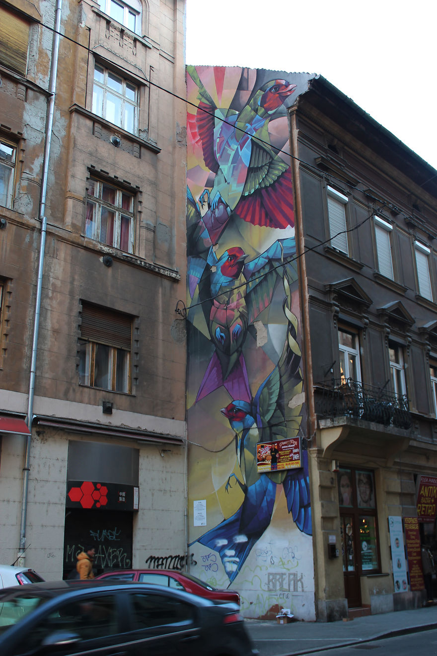 I Walked Through Disneyland For Street Art In Budapest