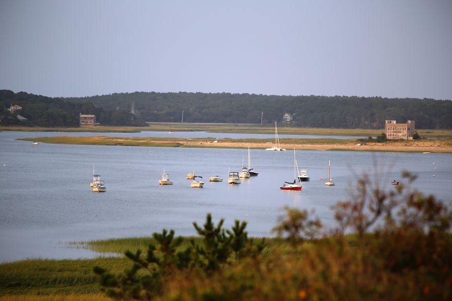 Boats Moored At Loagy Bay