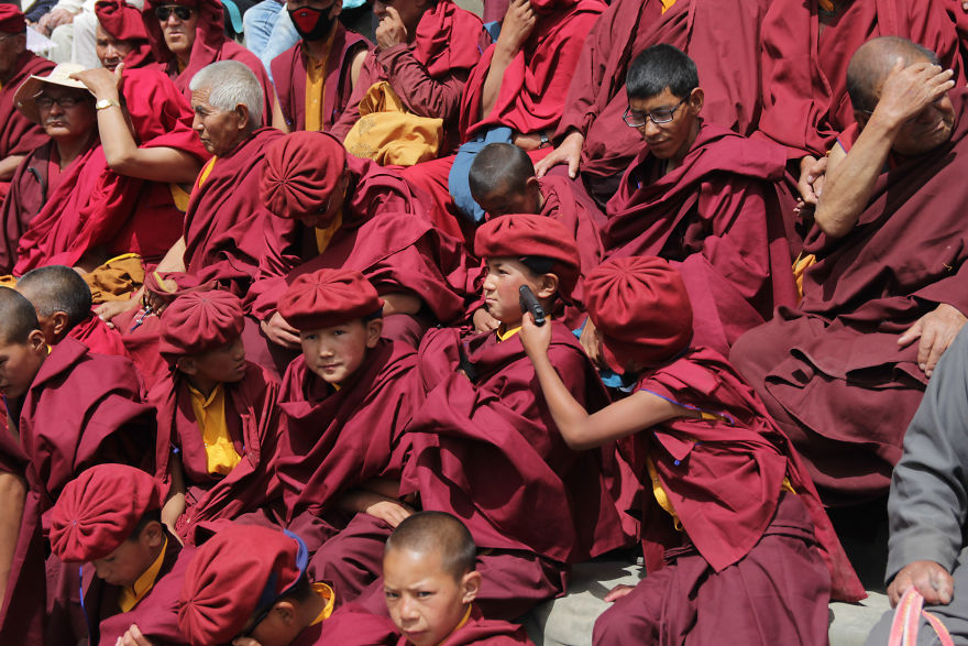 Monks With Nikes On – Hemis Festival In The Indian Himalayas Monks With Nikes On – Hemis Festival In The Indian Himalayas