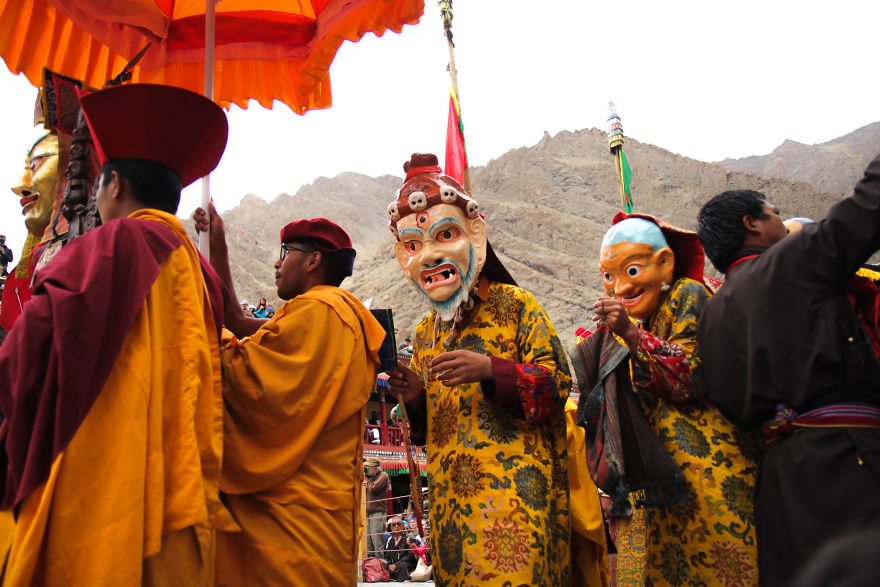 Monks With Nikes On – Hemis Festival In The Indian Himalayas Monks With Nikes On – Hemis Festival In The Indian Himalayas