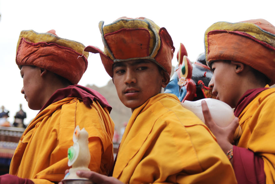 Monks With Nikes On – Hemis Festival In The Indian Himalayas Monks With Nikes On – Hemis Festival In The Indian Himalayas