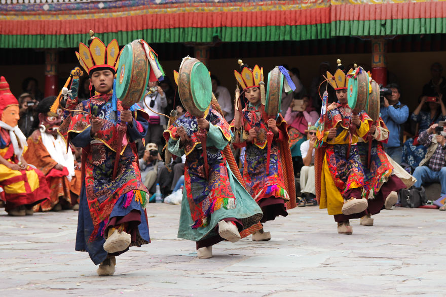 Monks With Nikes On – Hemis Festival In The Indian Himalayas Monks With Nikes On – Hemis Festival In The Indian Himalayas