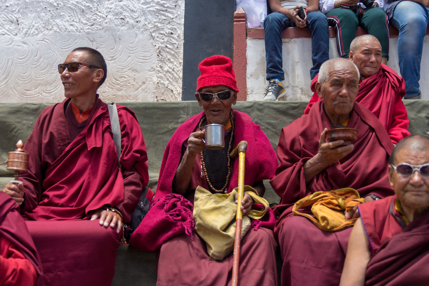 Monks With Nikes On – Hemis Festival In The Indian Himalayas Monks With Nikes On – Hemis Festival In The Indian Himalayas