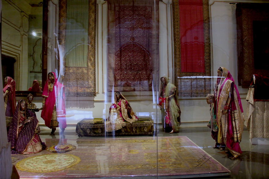 An Atrium, And The Restored Nizam’s Palace. An Atrium, And The Restored Nizam’s Palace.