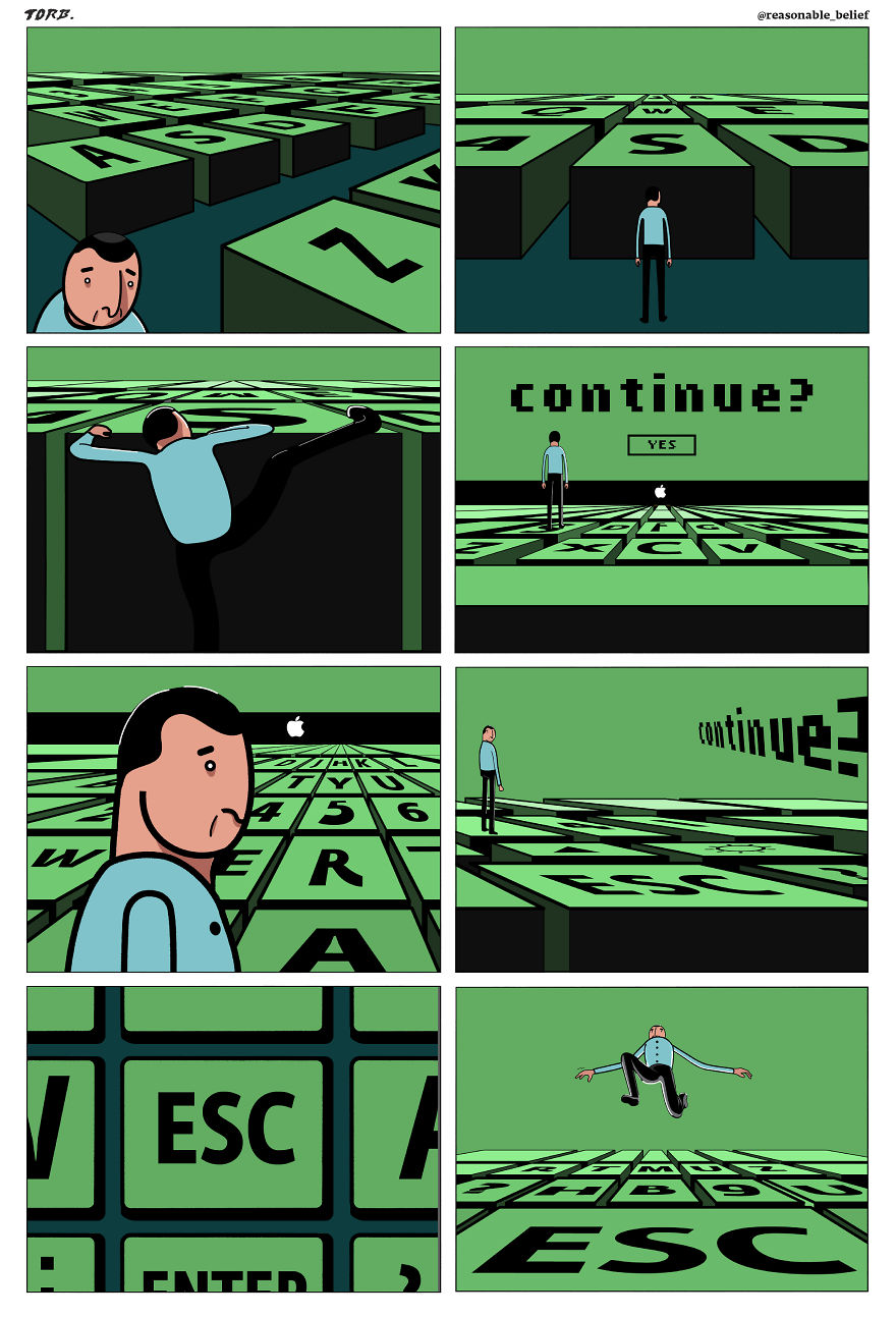 My 25 Absurd Comics That Will Mess With The Way You Look At The World Around You.