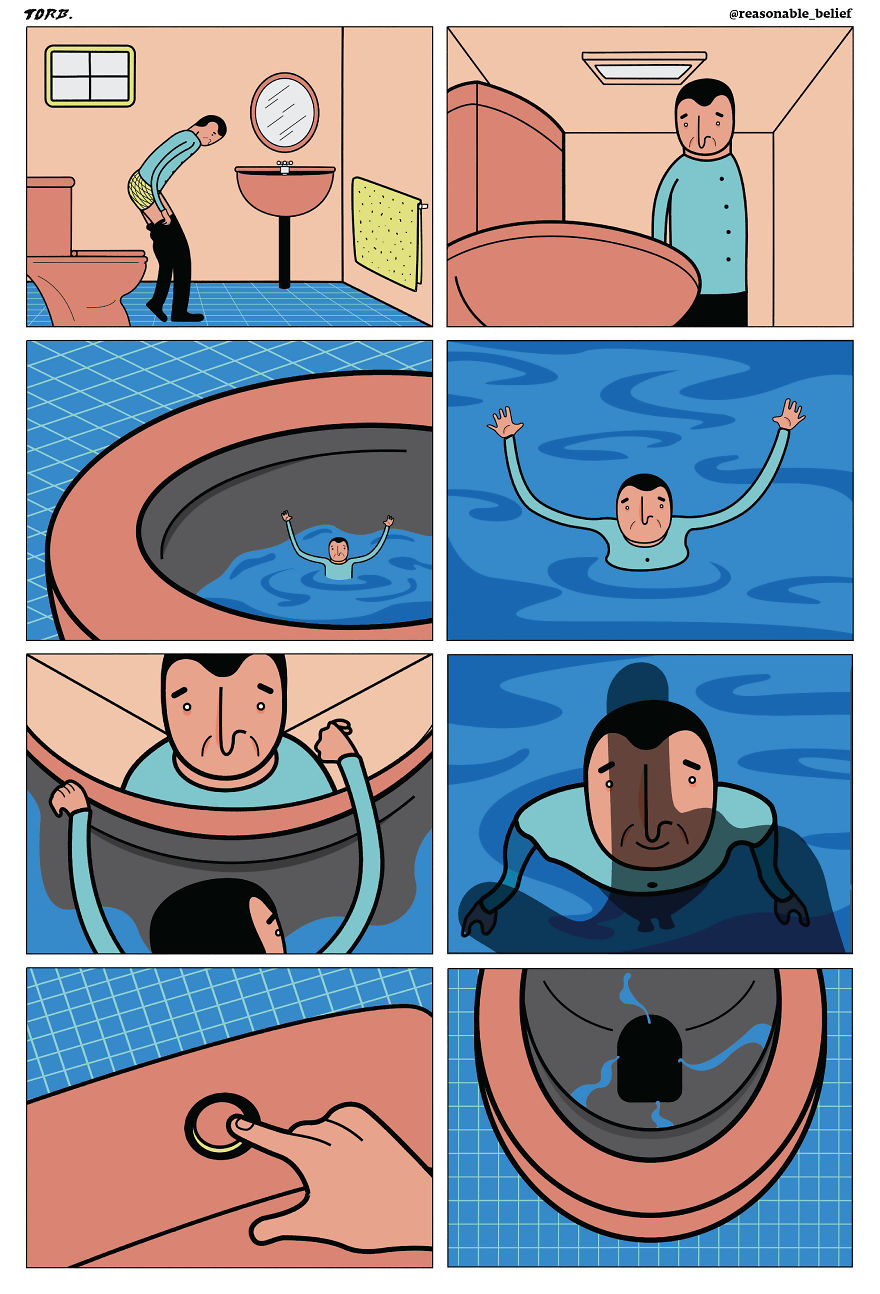 My 25 Absurd Comics That Will Mess With The Way You Look At The World Around You.