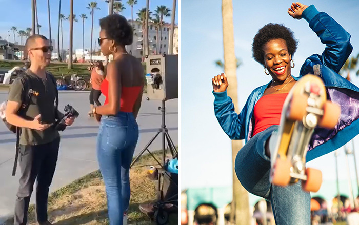 Photographer Is Winning The Internet Doing Photo Shoot With Strangers