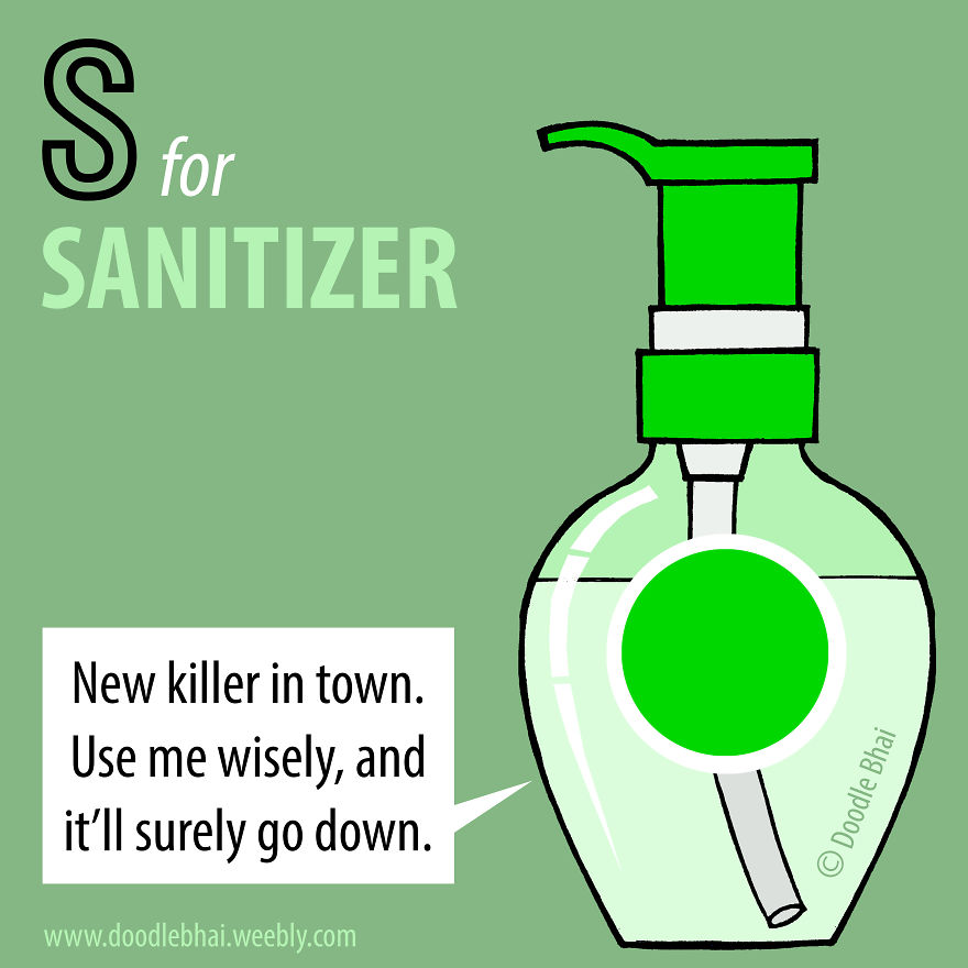 S For Sanitizer