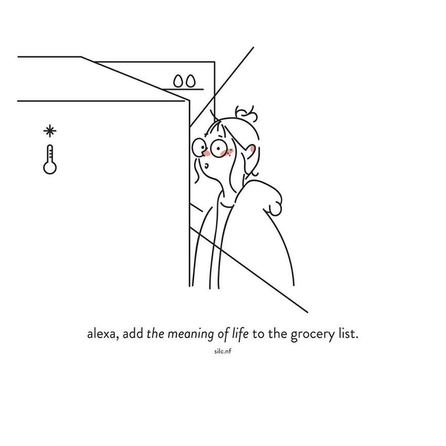 A Young Illustrator Ask Herself About The Meaning Of Life During Quarantine