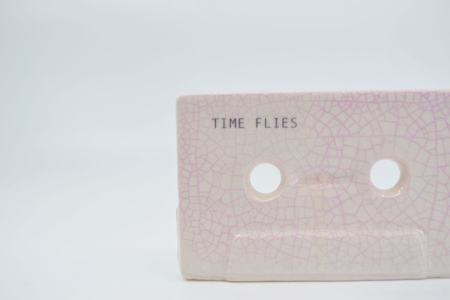 Handmade Ceramic Cassette Tapes By Kesemy Design