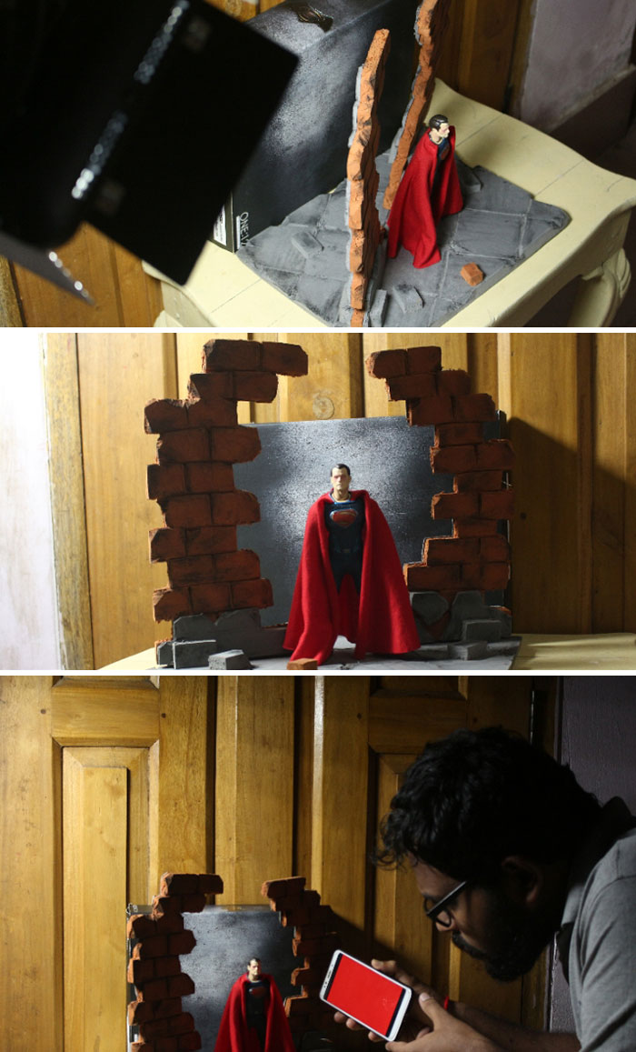 My 22 Miniature Action Scenes With Superhero Toys From DC And Marvel