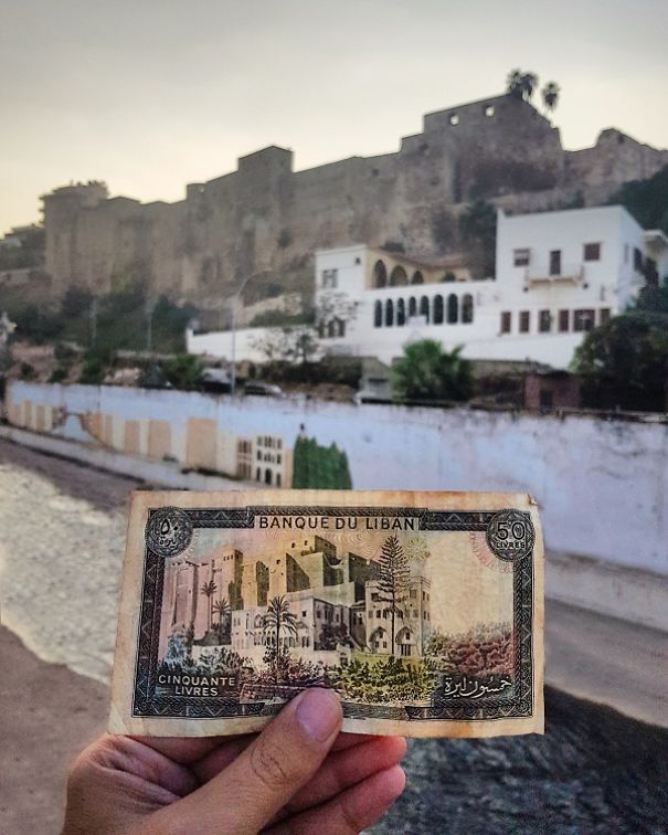 I Traveled Across Lebanon To Match Old Banknotes To Their Actual Locations I Traveled Across Lebanon To Match Old Banknotes To Their Actual Locations