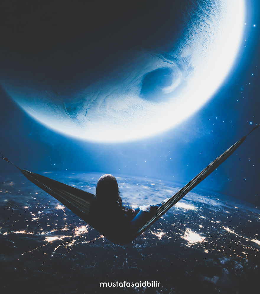 Yes, I'm An Astronomy Fan! 11 Photo Manipulations I Created