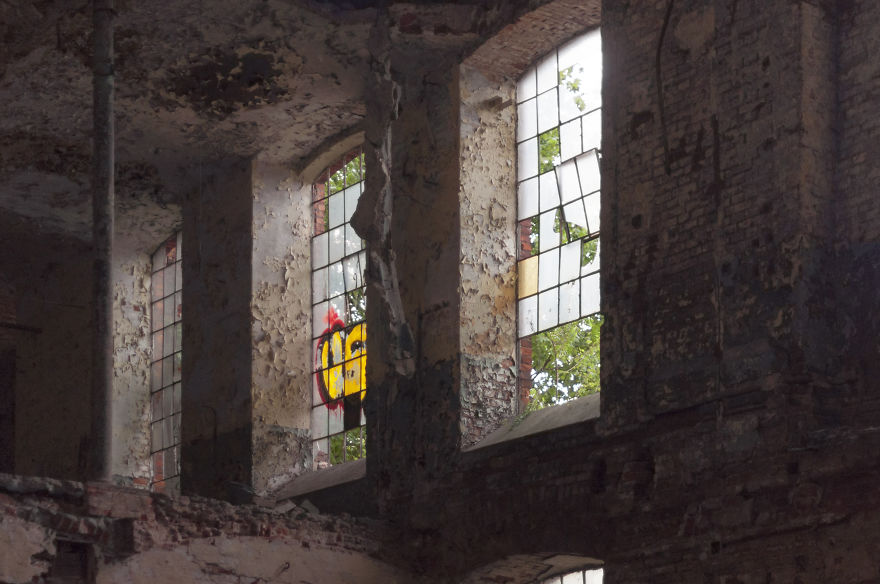 We Captured The Beauty Of This Abandoned Brick Building. Guess Its Location!