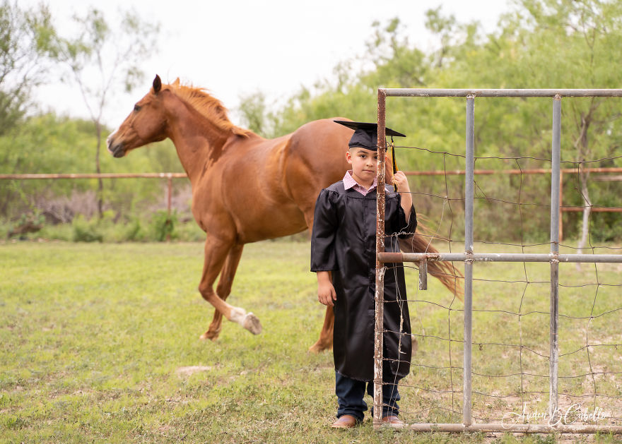 We Enjoyed Our Graduation Photoshoot And So Did Our Horses.