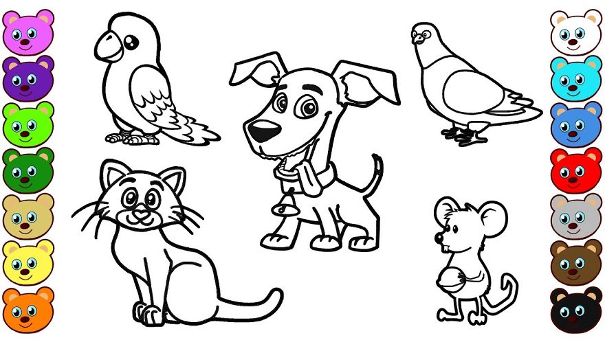 Animal Coloring Pages - One Of The Best Educational Tools For Kids Animal Coloring Pages - One Of The Best Educational Tools For Kids