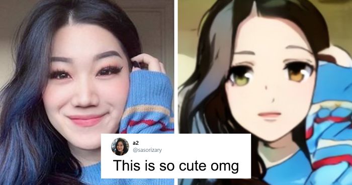 People Use This Website That Turns Them Into Anime Characters And It S Either A Hit Or A Miss 30 Pics Bored Panda There is a new filter going viral on instagram and tiktok that is simply incredible. that turns them into anime characters