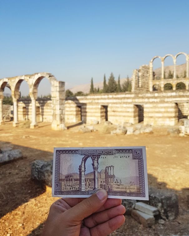 I Traveled Across Lebanon To Match Old Banknotes To Their Actual Locations I Traveled Across Lebanon To Match Old Banknotes To Their Actual Locations