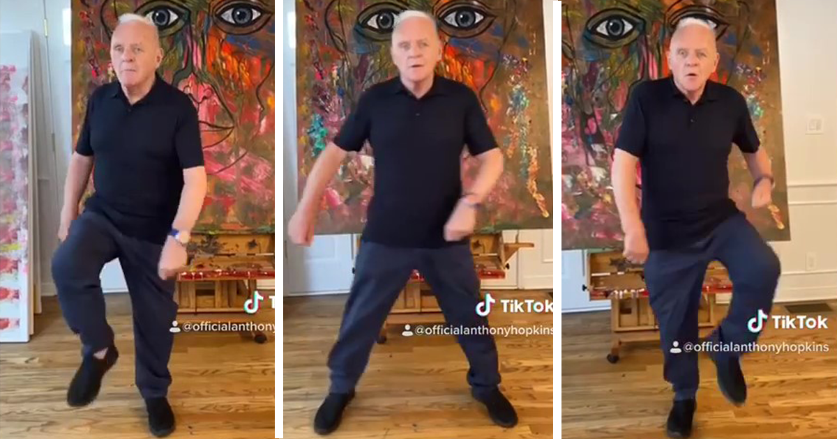 82-Year-Old Anthony Hopkins Nails Drake's 'tootsie Slide' Challenge And ...