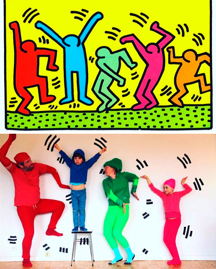 Pop Art Figures By Keith Haring