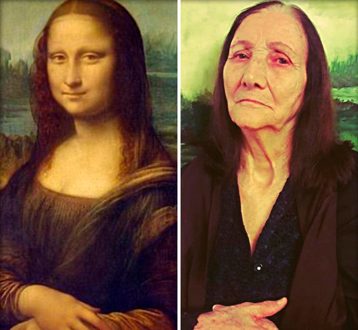 Mona Lisa 1510 - Mona Lisa 2020