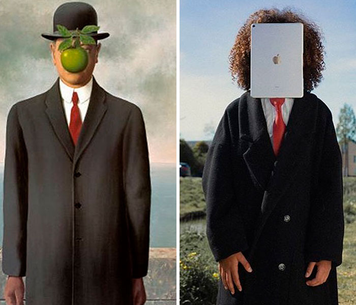 "The Son Of Man" By René Magritte