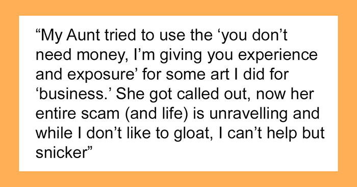 Aunt Offers Exposure Instead Of Payment But Her Niece Doesn’t Give Up, Uncovers Her Major Scam That Destroys Her Career And Marriage
