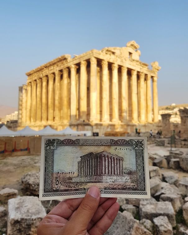 I Traveled Across Lebanon To Match Old Banknotes To Their Actual Locations I Traveled Across Lebanon To Match Old Banknotes To Their Actual Locations