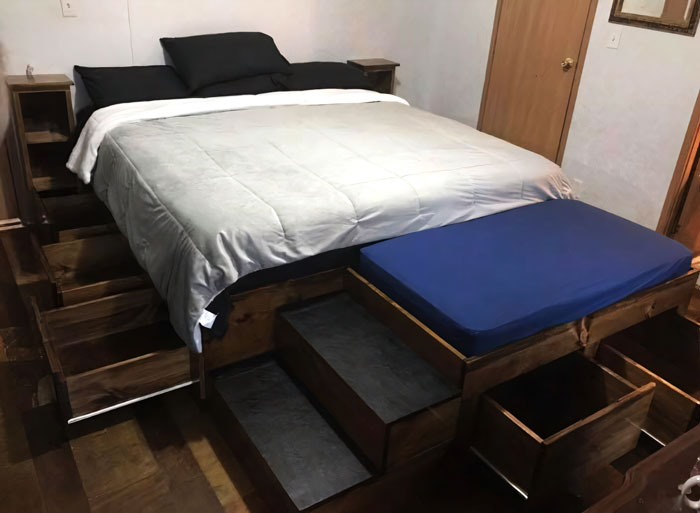 Pet Beds, King Bed Frame With Dog Bed
