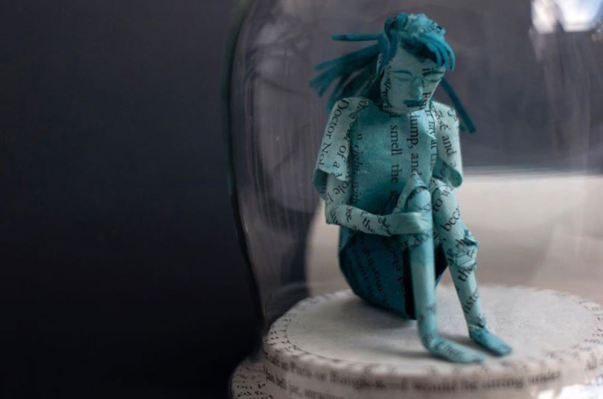 Artist Makes Amazing Sculptures Using Only Paper