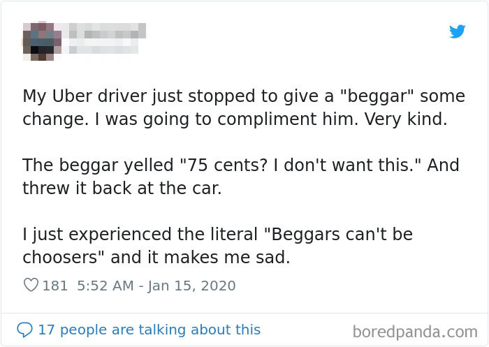 Choosing Beggars