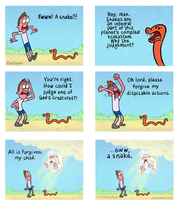 Ewww, A Snake