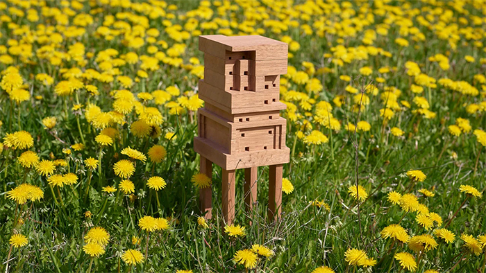 IKEA Encourages Everyone To Build Their Own Customizable Bee Home For Free