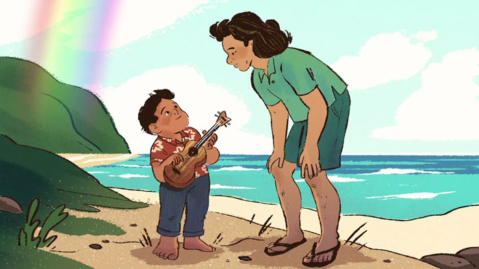 Google Doodles A Video Celebrating Hawaiian “Over The Rainbow” Singer IZ’s 61st Birthday
